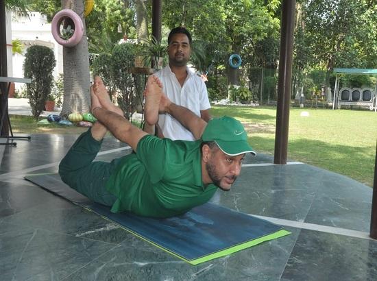 Yoga key behind healthy and fit life of CP Bhullar

​​​​​​​