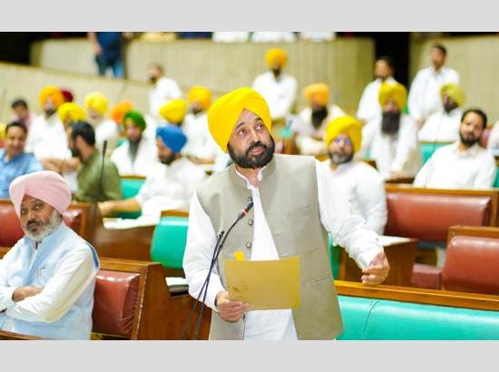 Bhagwant Mann leads Vidhan Sabha to pass resolution urging GoI to immediately roll back ‘Agnipath Scheme’