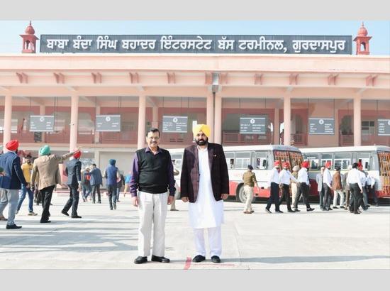 Gurdaspur gets bonanza of Baba Banda Singh Bahadur inter state bus terminal