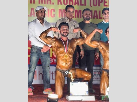 Vikas Kumar wins 9th Mr. Mohali bodybuilding Championship 