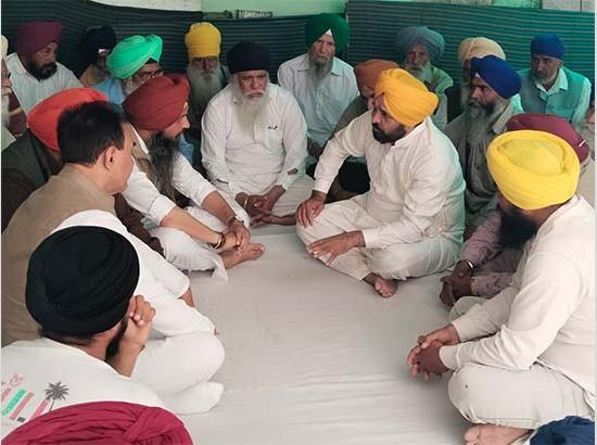 CM Mann visits bereaved family of constable Amritpal Singh, makes big announcement