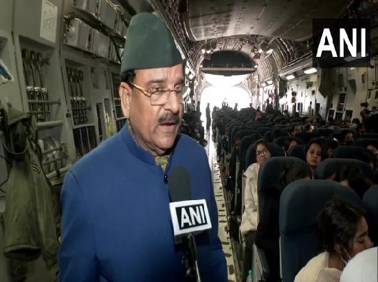 Operation Ganga progressing successfully, says MoS Ajay Bhatt; Fourth IAF aircraft from Ukraine arrives at Hindon airbase