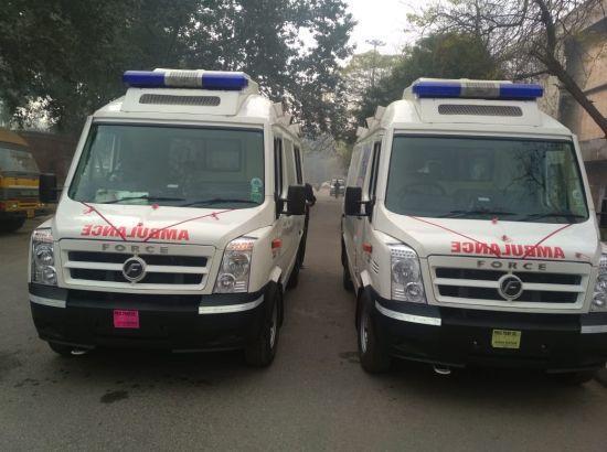 UT admn fixes hiring charges of ambulances for ferrying patients