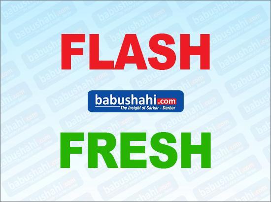 Justice Rakesh Garg and Haryana Assembly Speaker Gyan Chand Gupta attend Maharaja Agrasen Jayanti Celebration