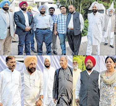 Congress MLAs Randip, Paivi ,Cheema and many congress leaders for change in PPCC leadership