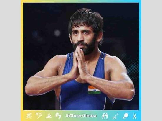 CWG 2022: Bajrang Punia clinches Gold in men's 65 kg category wrestling
