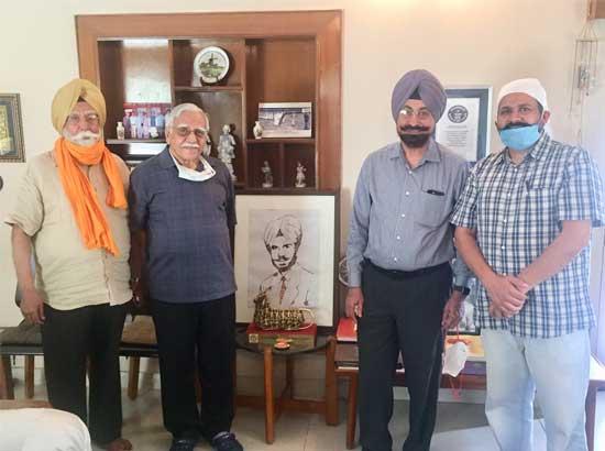 Antim Ardas of Legendary Hockey Player Balbir Singh Senior held

