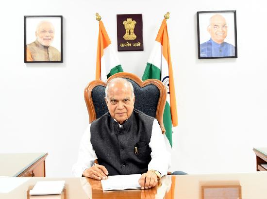 Governor Banwarilal Purohit calls 100 crore vaccination as collective achievement 