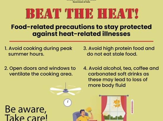Beat the Heat! Govt issues summer safety alert: Follow these food tips