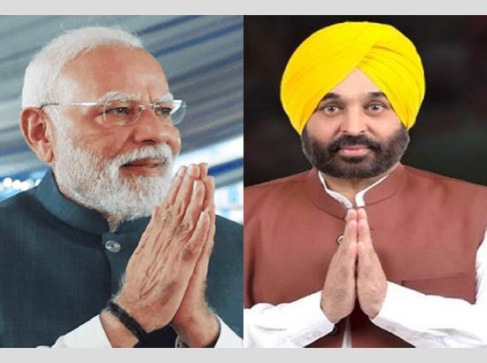 CM Mann extends birthday wishes to PM Modi