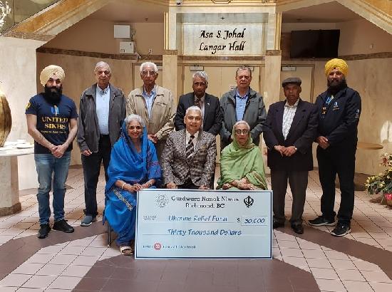 Richmond Gurdwara Helping Ukrainians....by Balwant Sanghera