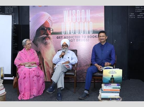 Col (Dr.) Rajinder Singh releases his book titled ‘Gems of Wisdom’ on World Book Day 