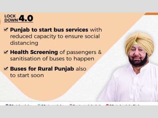 Punjab to start bus service from Wednesday , Haryana also ready for inter-state service