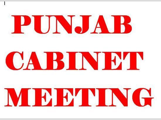 Punjab Cabinet meeting on June 30