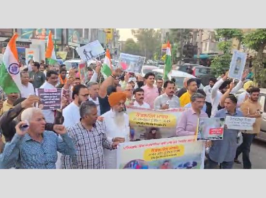 Even Vacations Aren’t Safe Anymore: Ferozepur holds Candlelight March for Pahalgam terror victims