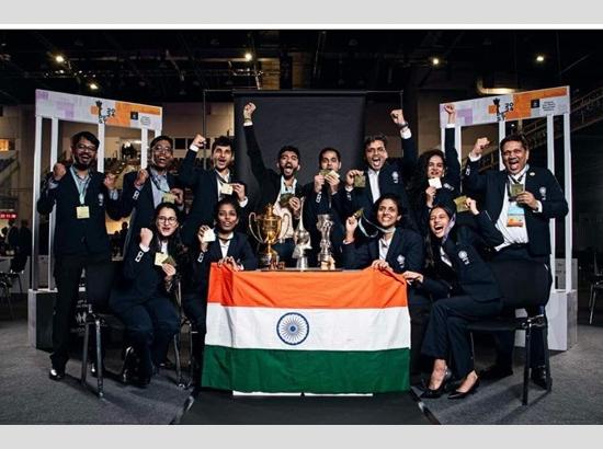 Winning Indian Women Chess team also featured our two outstanding players: Airports Authority of India
