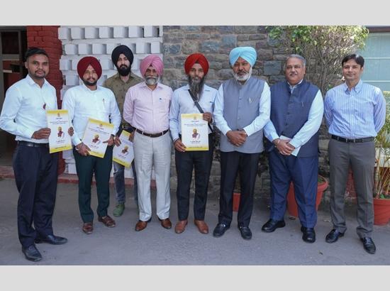 Minister Harpal Cheema hands over appointment letters to to Excise and Taxation Inspectors and Clerks