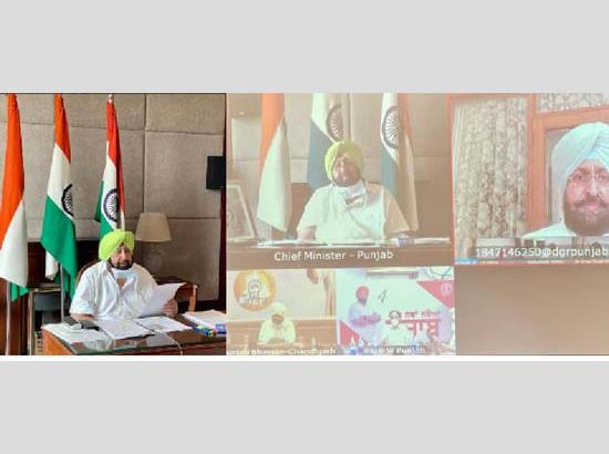 Punjab CM urges MPs to put pressure on Centre for providing O2, tankers, vaccines & drugs to fight COVID