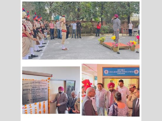 Justice Harsimran Singh Sethi inaugurates Vulnerable Witness Deposition Centre in District Court