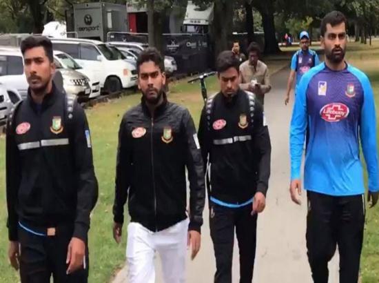 New Zealand: Bangladesh cricket team escapes unhurt in mosque shooting