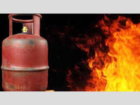 Cylinder blast in Lakhnaur village leaves two injured