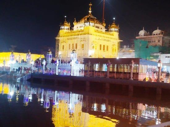 Watch video, First time in history, Black Out at Sri Darbar Sahib