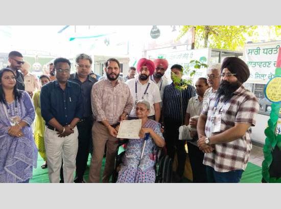 DEO honours elders, PwDs, first-time voters with certificates, saplings for environmental 