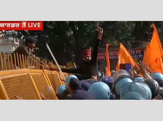 Activists demanding release of Sikh prisoners lathi-charged, water cannons fired  
