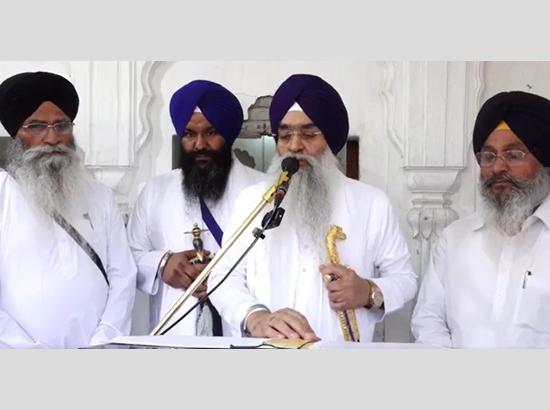 Watch Sri Akal Takht Jathedar Giani Raghbir Singh's message to Sikhs on Bandi Chood Diwas