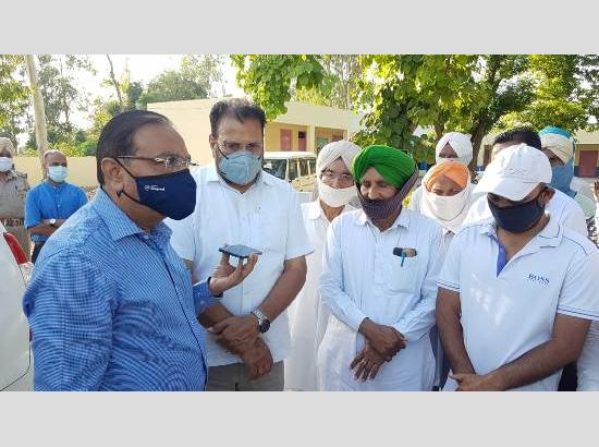 Patiala: Divisional Commissioner meets Sarpanchs for sensitizing villagers