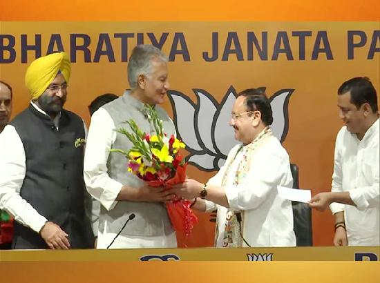 Former Cong leader Sunil Jakhar joins BJP, Nadda says 'will play a big role'