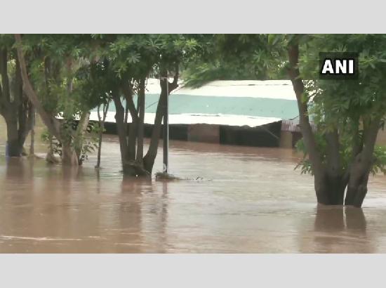Punjab floods  & Figures : 8 persons, 200 cattle dead; Crop area of over 1.72 lakh acres a