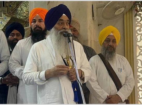 Akal Takht Jathedar convenes meeting of five Singh Sahibans