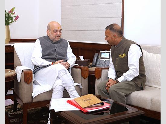 MP Rajinder Gupta Meets Home Minister Amit Shah Ahead of His First Day in Rajya Sabha