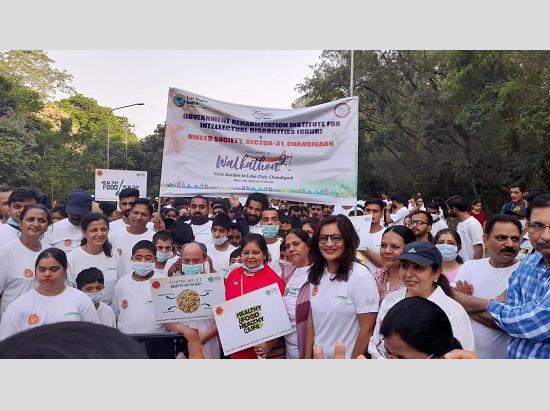 Chandigarh: Herbalife Nutrition flags off ‘Azaadi ka Amrit Mahotsav’ walkathon with Food Safety & Health Dept