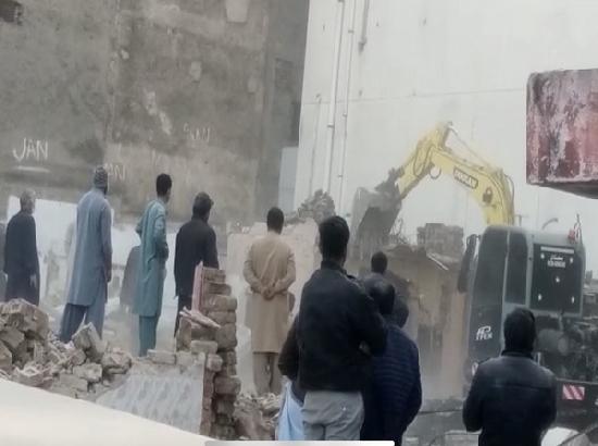 Houses of Hindu, Christian families demolished in Rawalpindi's Cantonment area