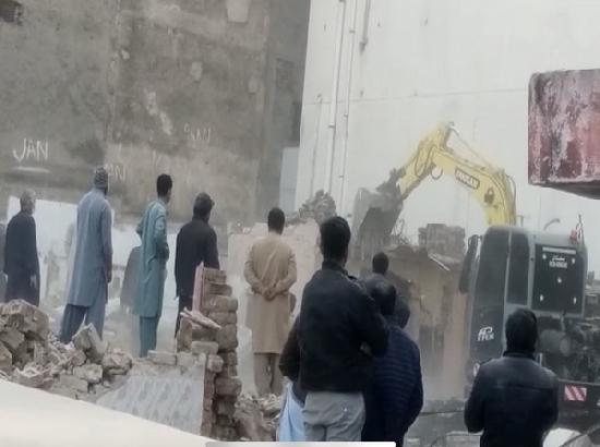 Houses of Hindu, Christian families demolished in Rawalpindi's Cantonment area