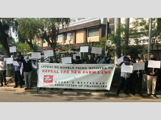 Hotel and Restaurant Association Chandigarh backs farmers' protest