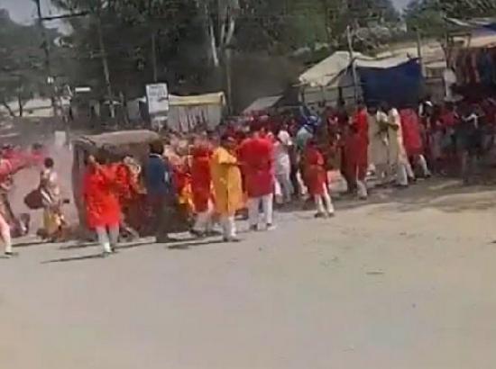 Chhattisgarh: One dead, 16 injured as speeding car mows down people on way to immerse Durga idol, 2 arrested