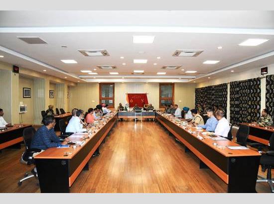 BSF, Punjab Police, Sister Agencies hold Coordination Meeting with focus on strategy building