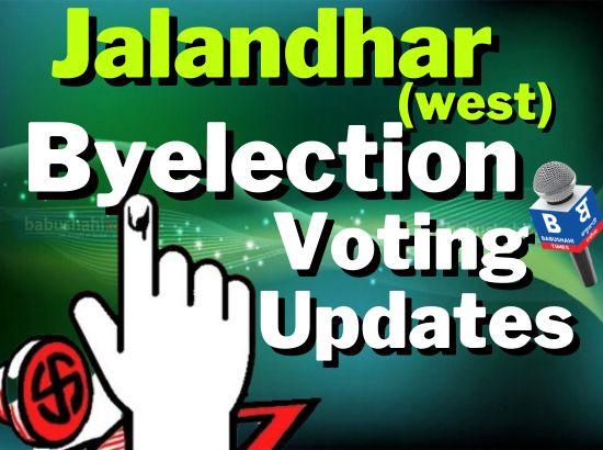  51.30 % voter turnout till 5 pm in Jalandhar West Bypoll