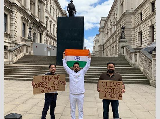 Punjab Police Officer spearheads anti-racial protest in London