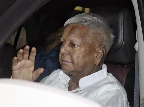 Lalu Yadav elected RJD chief unopposed for record 12th time