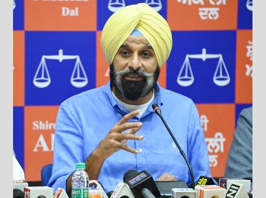 Bhagwant Mann govt failed to take action against those trying to vitiate atmosphere of Punjab: Majithia