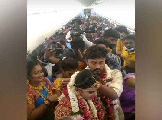 Mid-air wedding: SpiceJet initiates action against passengers for flouting COVID norms