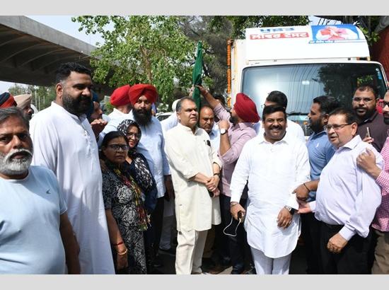 MP Sanjeev Arora flags off Liver Test Mobile Van in Ludhiana