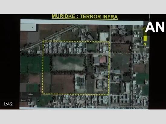 Air Marshal AK Bharti reveals missile strike video on Muridke Terror Camp; Watch LIVE