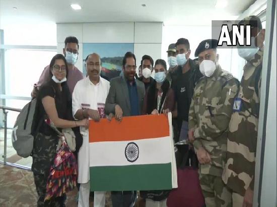 Operation Ganga: Evacuation flight carrying Indians from Budapest lands in Delhi