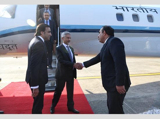 EAM Jaishankar 'warmly recieved' at Nur Khan Airbase: Pak Ministry of Foreign Affairs