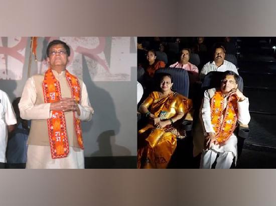Union Minister Piyush Goyal attends special screening of Randeep Hooda-starrer 'Swatantrya